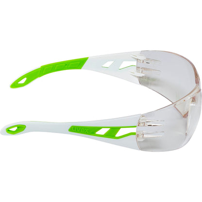uvex pheos s spectacles white/green