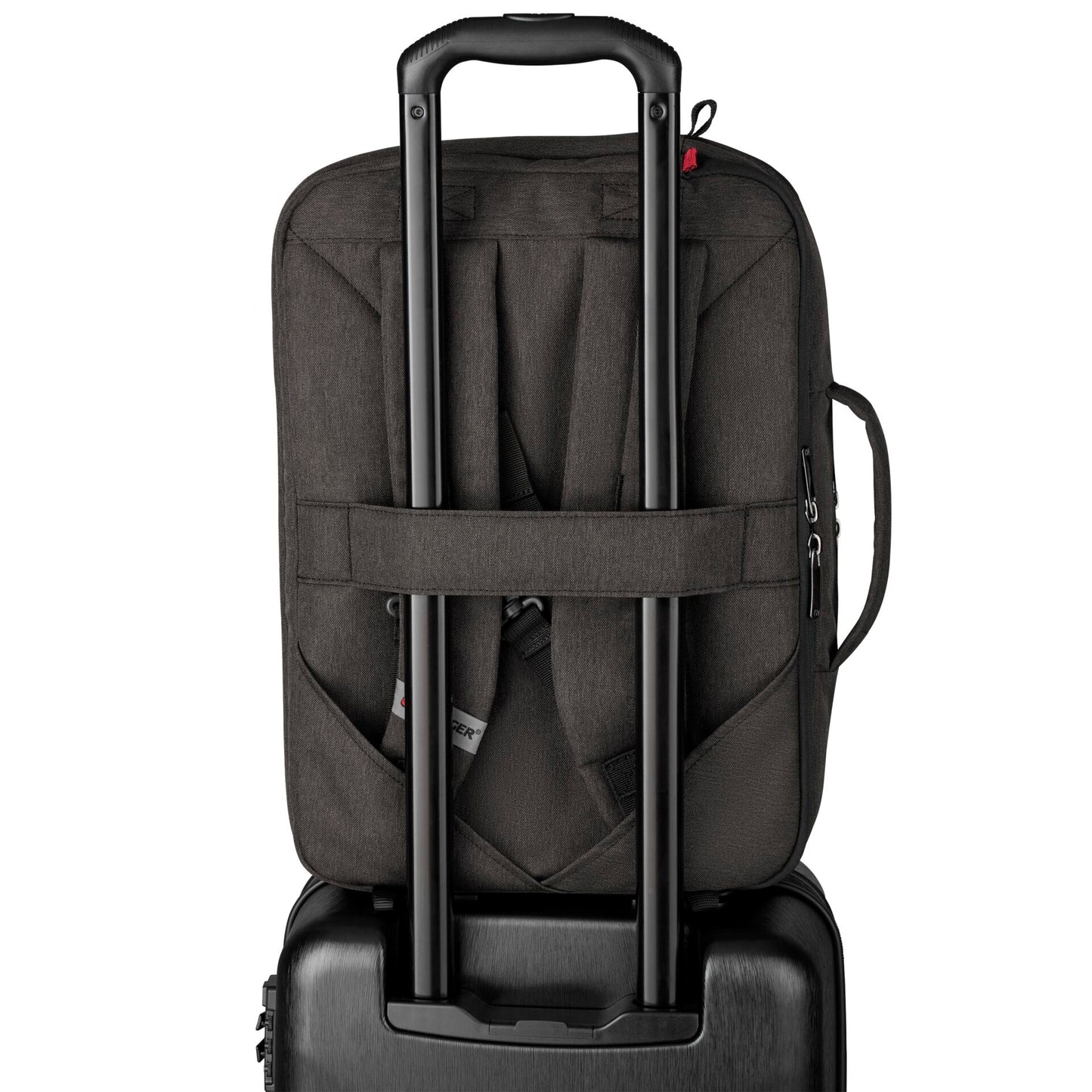 Wenger MX Commute Laptop Bag incl. Backpack Straps 16  grey