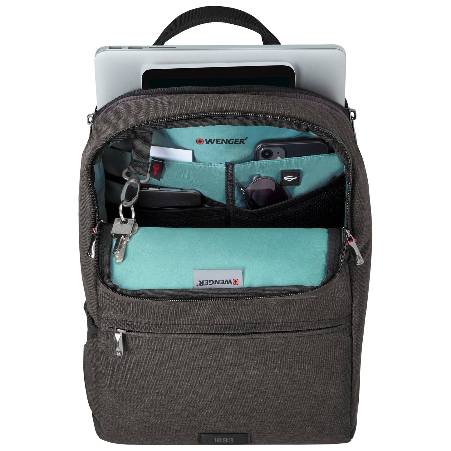 Wenger MX Reload Laptop Backpack incl. Tablet Compartm.  14  grey