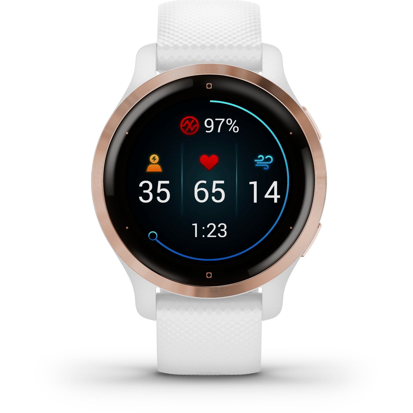 Garmin Venu 2s white/rosegold