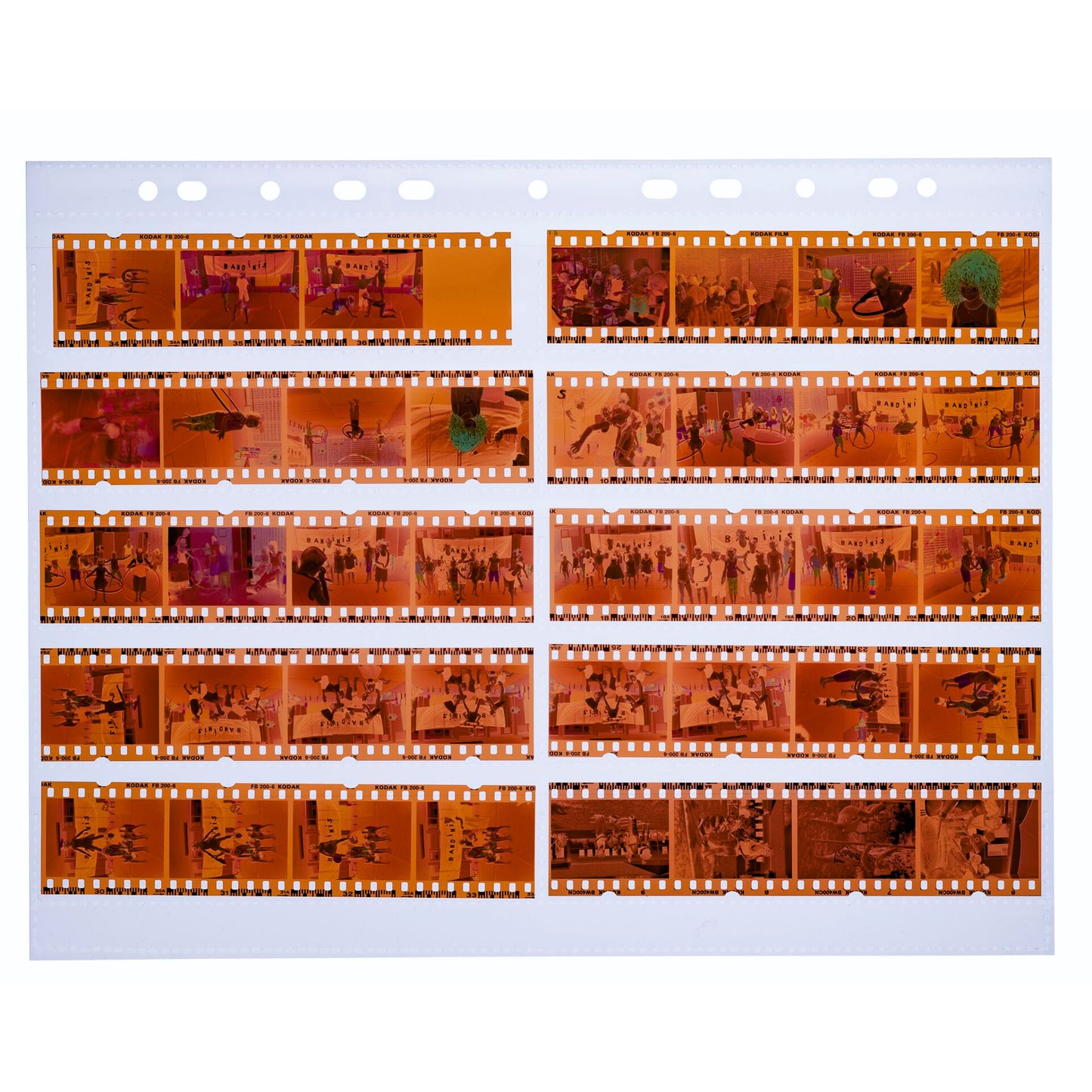 Herma Negative pockets PP clear 25 Sheets/4-Strips 7760