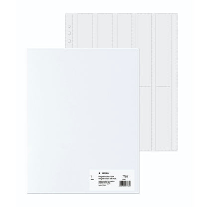 Herma Negative pockets PP clear 100 Sheets/4-Strips         7768
