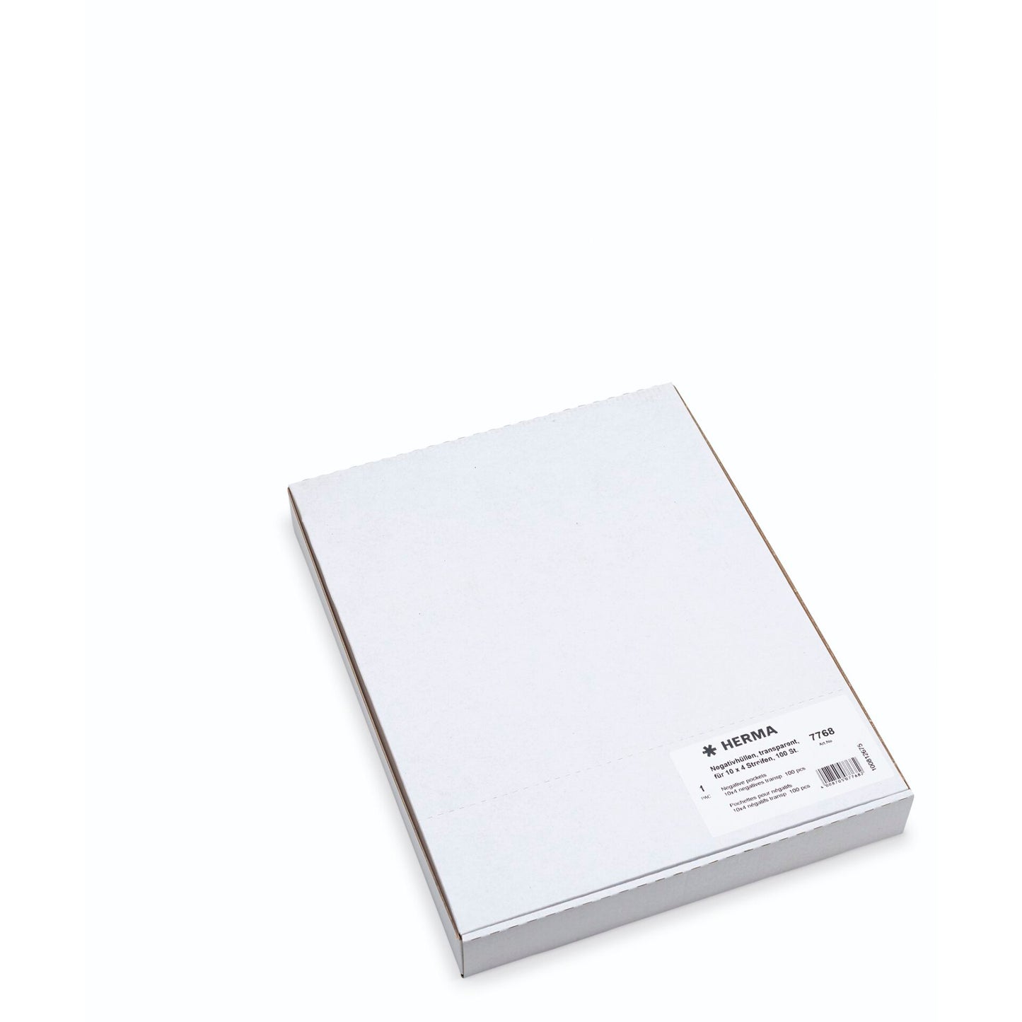 Herma Negative pockets PP clear 100 Sheets/4-Strips         7768