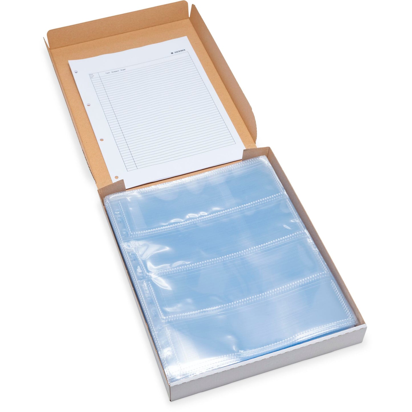 Herma Negative Sleeves MF PP clear        100 Sheets  7769