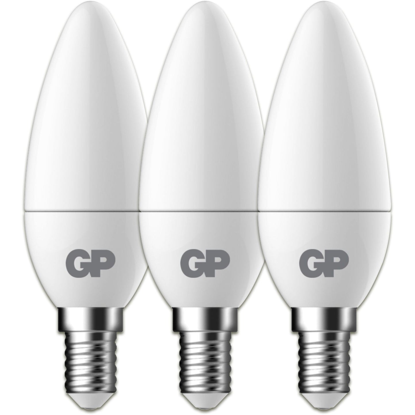 1x3 GP Lighting LED B35 Candle E14, 4,9W (40W) 470lm  GP 087823