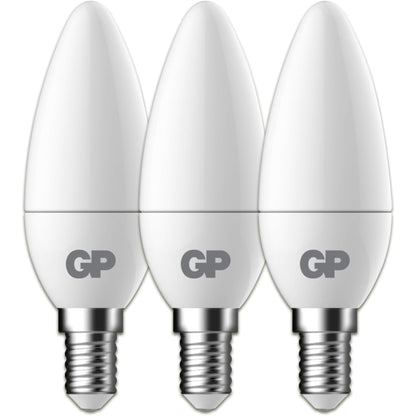 1x3 GP Lighting LED B35 Candle E14, 4,9W (40W) 470lm  GP 087823
