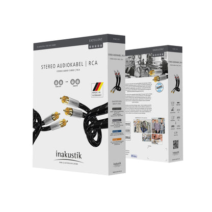 in-akustik Audio Cable Exzellenz Stereo RCA <> RCA 0,75m