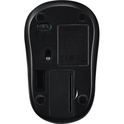 Rapoo M10 Plus black Wireless Optical Mouse