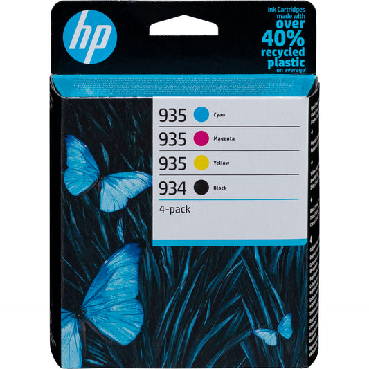 HP 6ZC72AE 4-Pack BK/C/M/Y No. 934 and 935