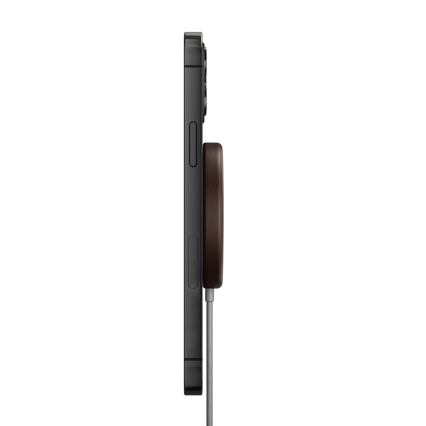 Nomad Leather Cover for MagSafe Cable Rustic Brown