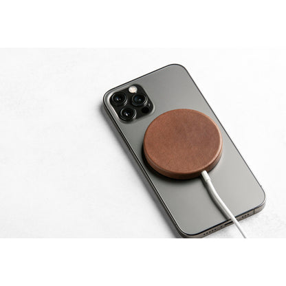 Nomad Leather Cover for MagSafe Cable Rustic Brown