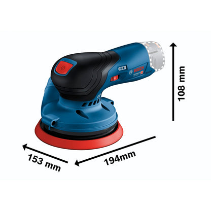Bosch GEX 12V-125 Professional Random Orbit Sander Body Only