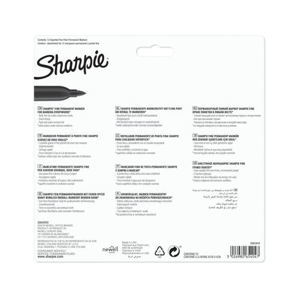 1x12 Sharpie Permanentmarker F 12 colours