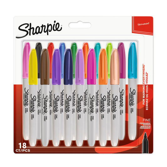 1x18 Sharpie Permanentmarker F 18 colours