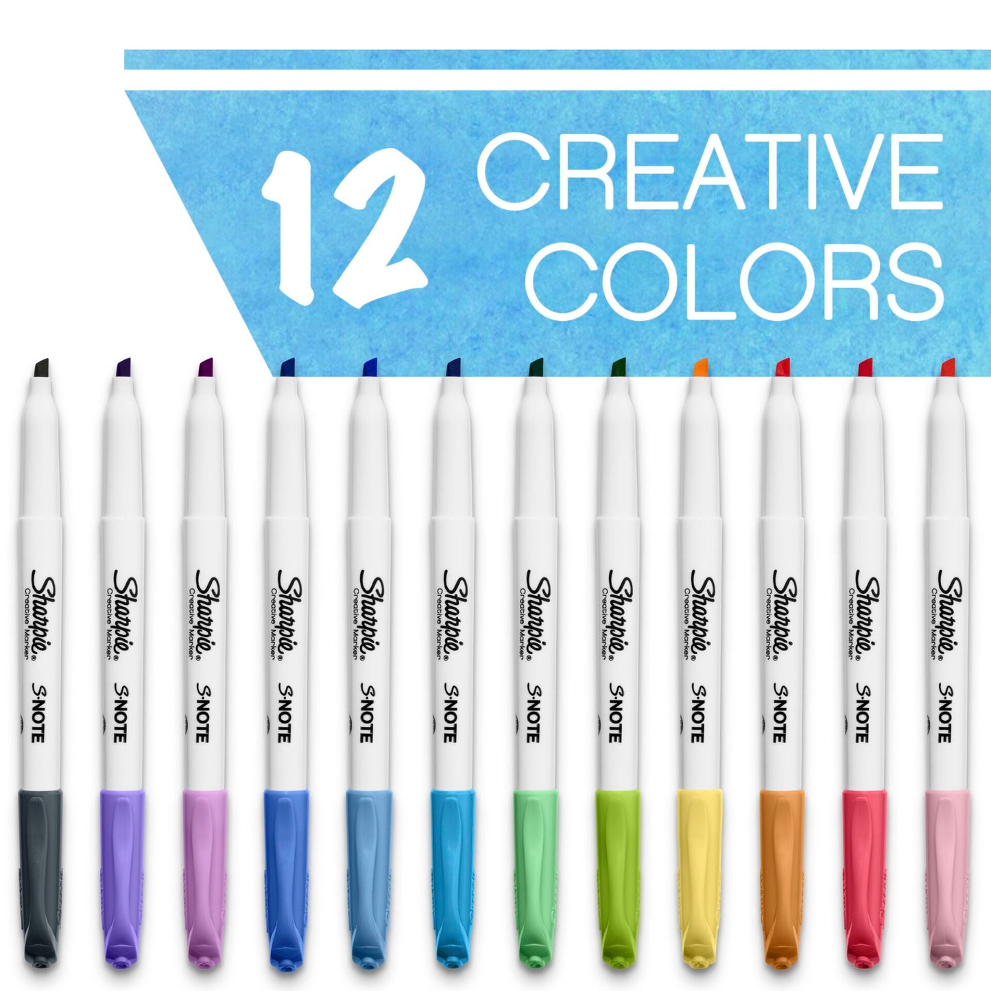 1x12 Sharpie Creatie Marker S-Note 12 colours
