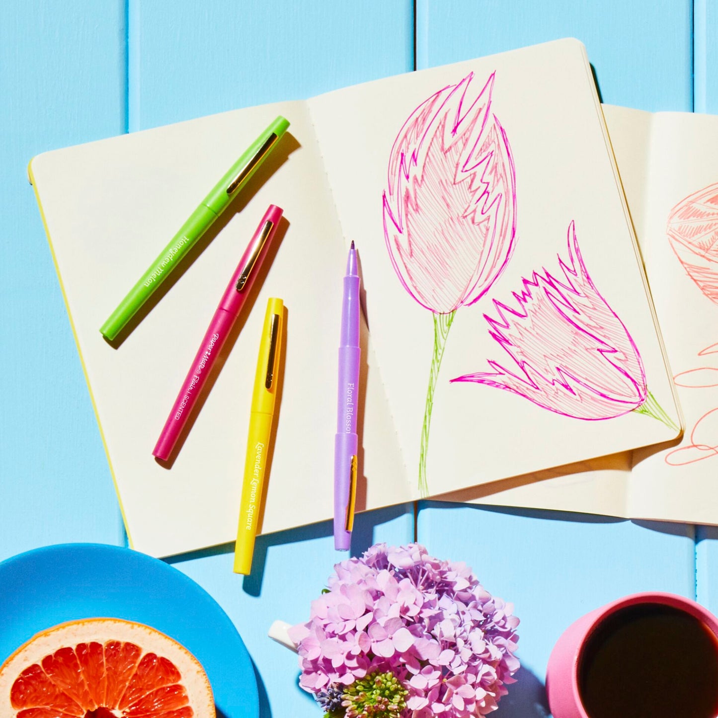 1x12 Paper Mate Flair Felt Tip Pen Scented M