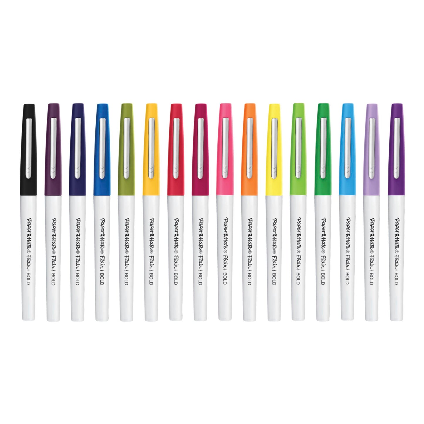 1x12 Paper Mate Flair Felt Tip Pen Bold B
