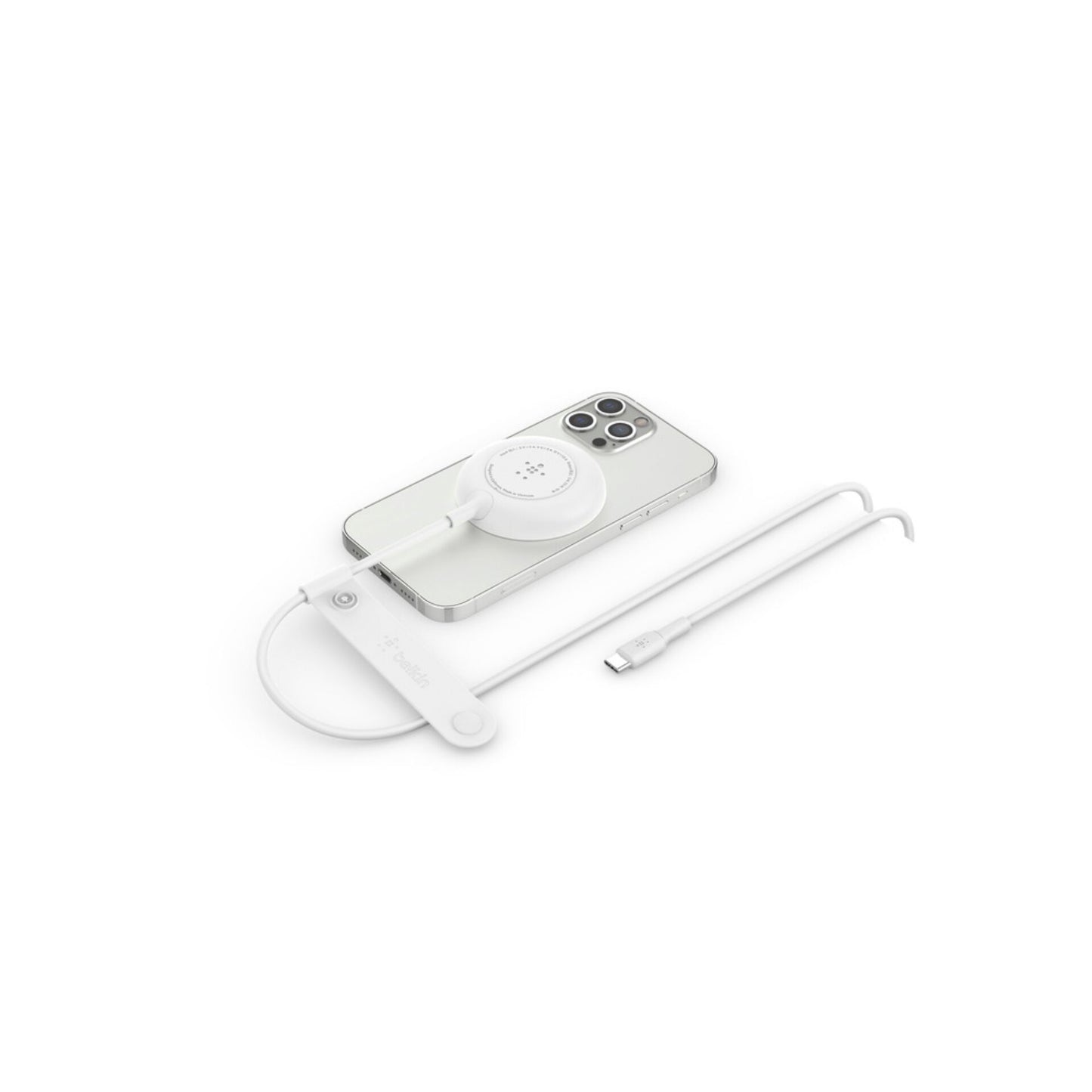 Belkin magnetic wirel. Chargepad iPhone 12/13    white WIA005vfWH