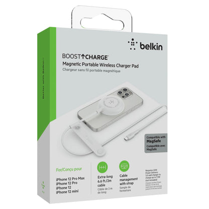 Belkin magnetic wirel. Chargepad iPhone 12/13    white WIA005vfWH
