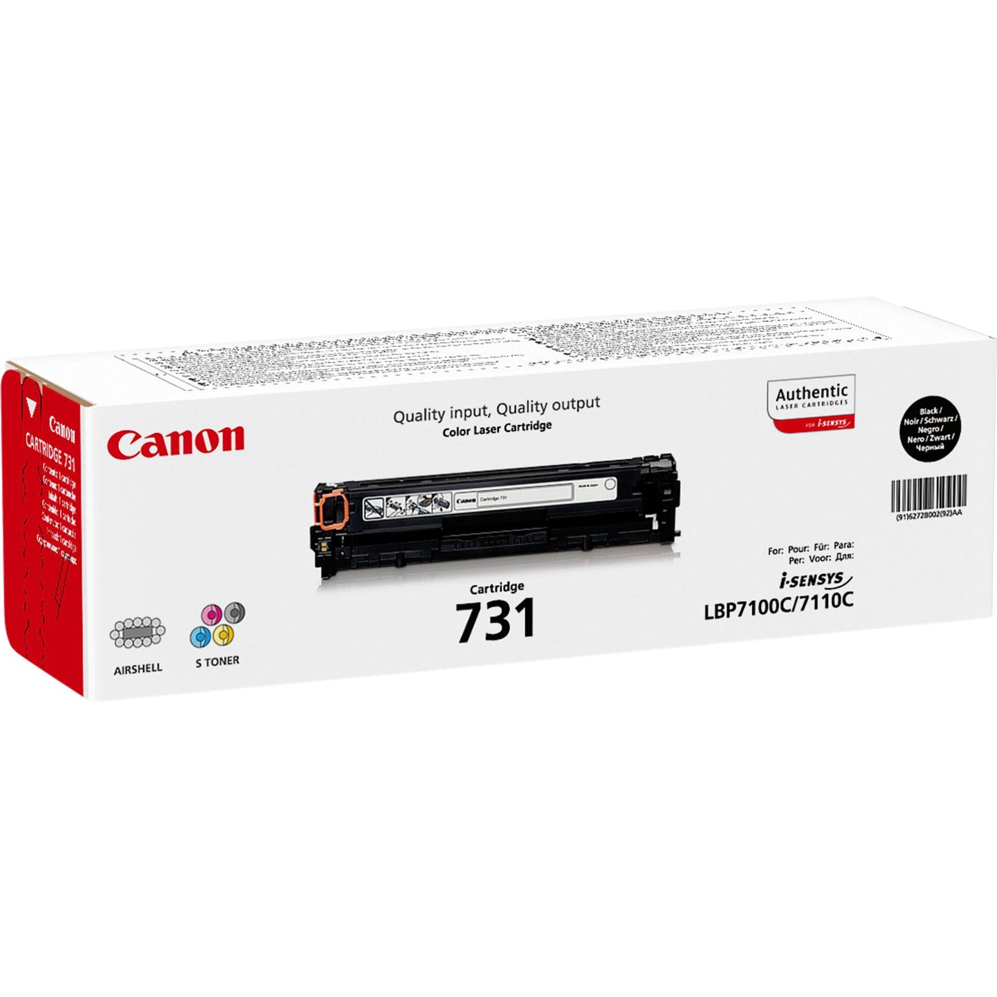 Canon Toner Cartridge 731 BK black