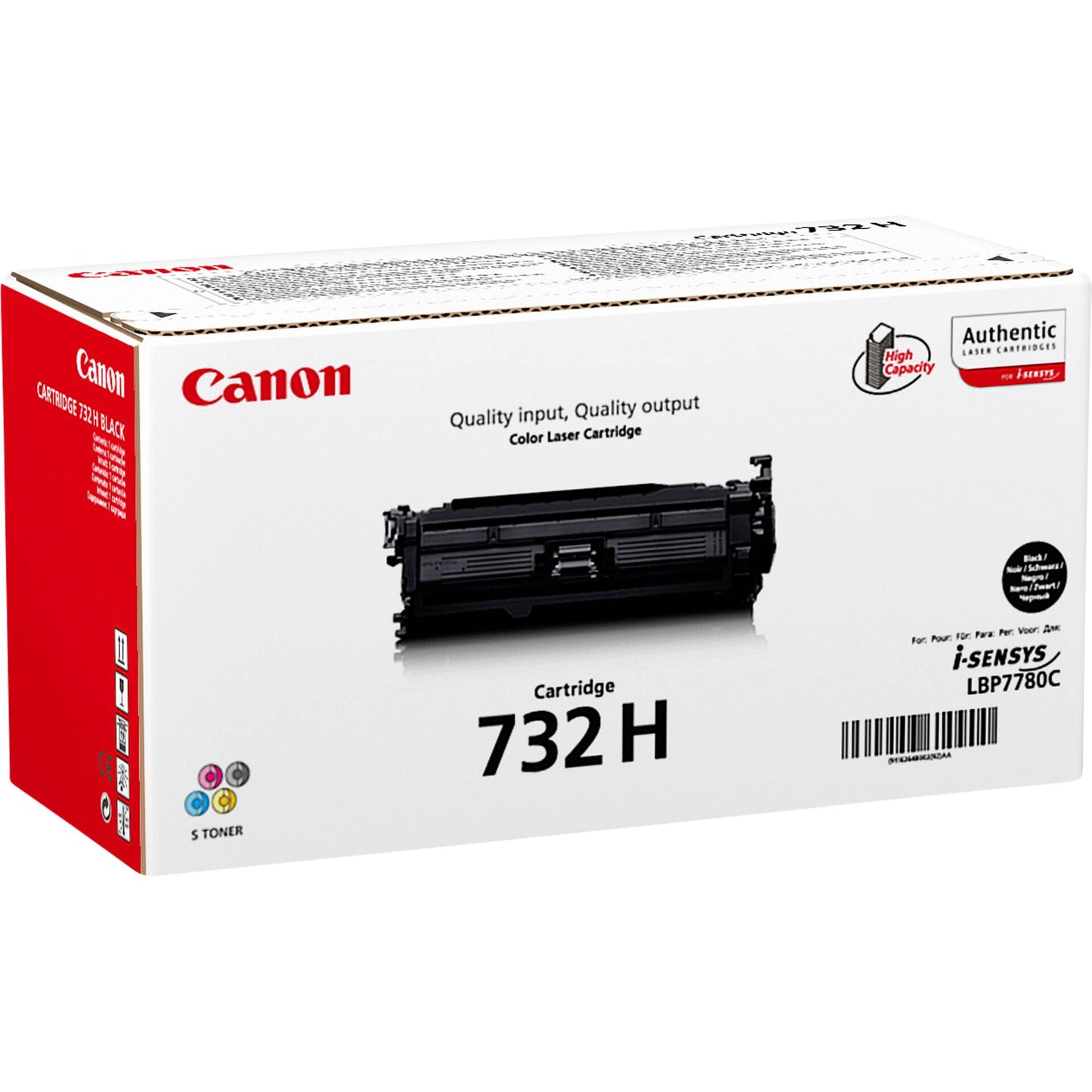 Canon Toner Cartridge 732 H BK black