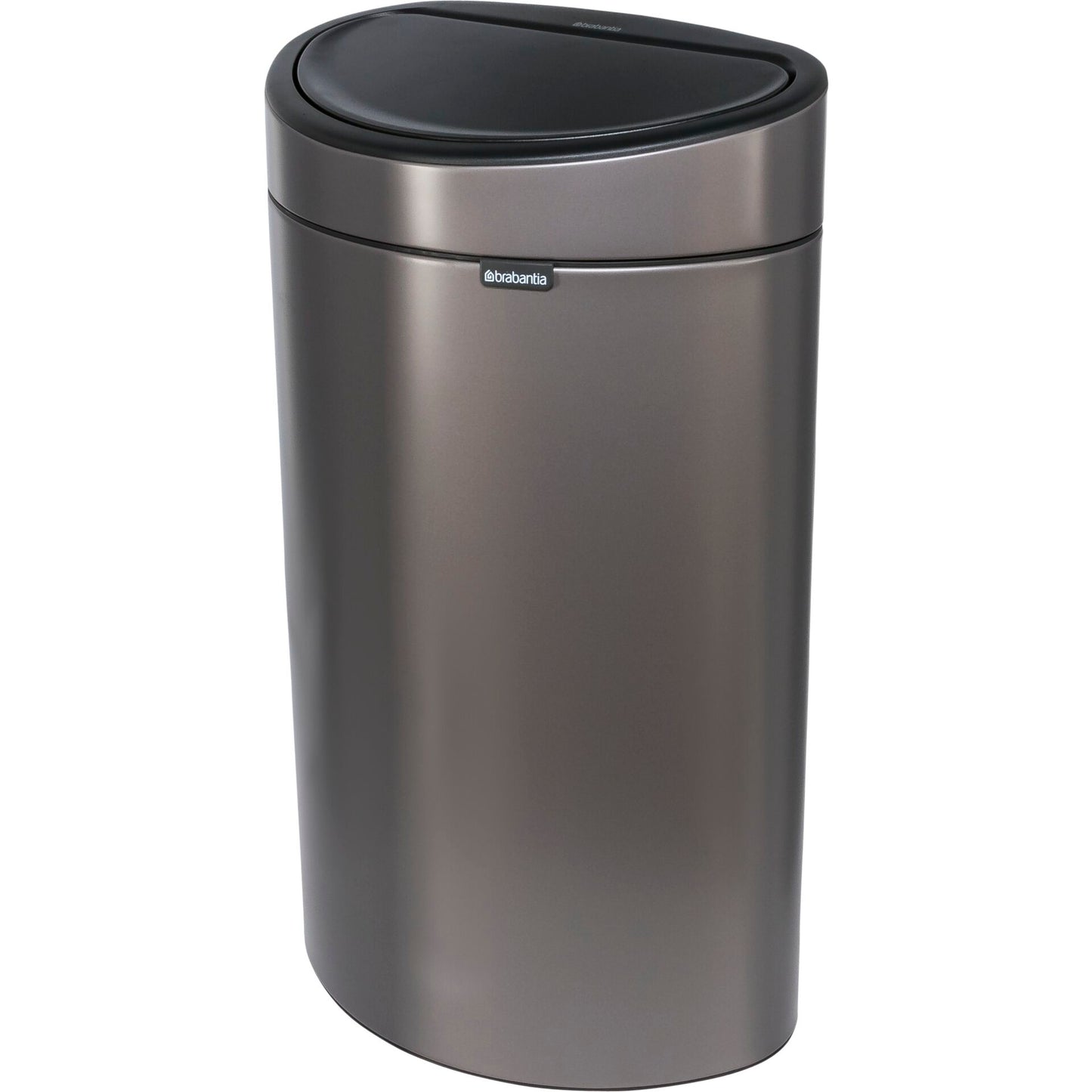 Brabantia Waste Bin Touch Bin New,recycle, 23+10 L Platinum