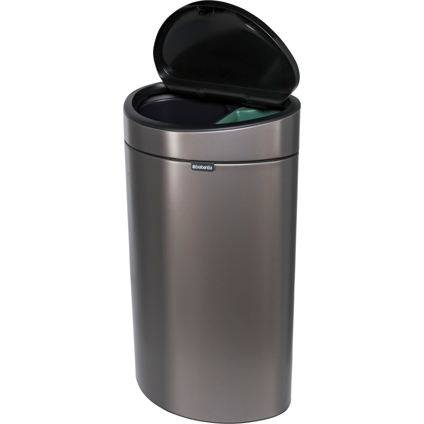 Brabantia Waste Bin Touch Bin New,recycle, 23+10 L Platinum