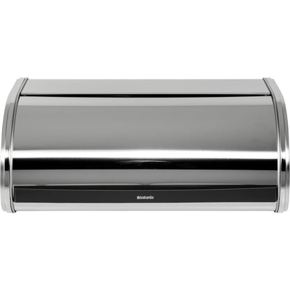 Brabantia Roll Top Bread Bin steel glossy