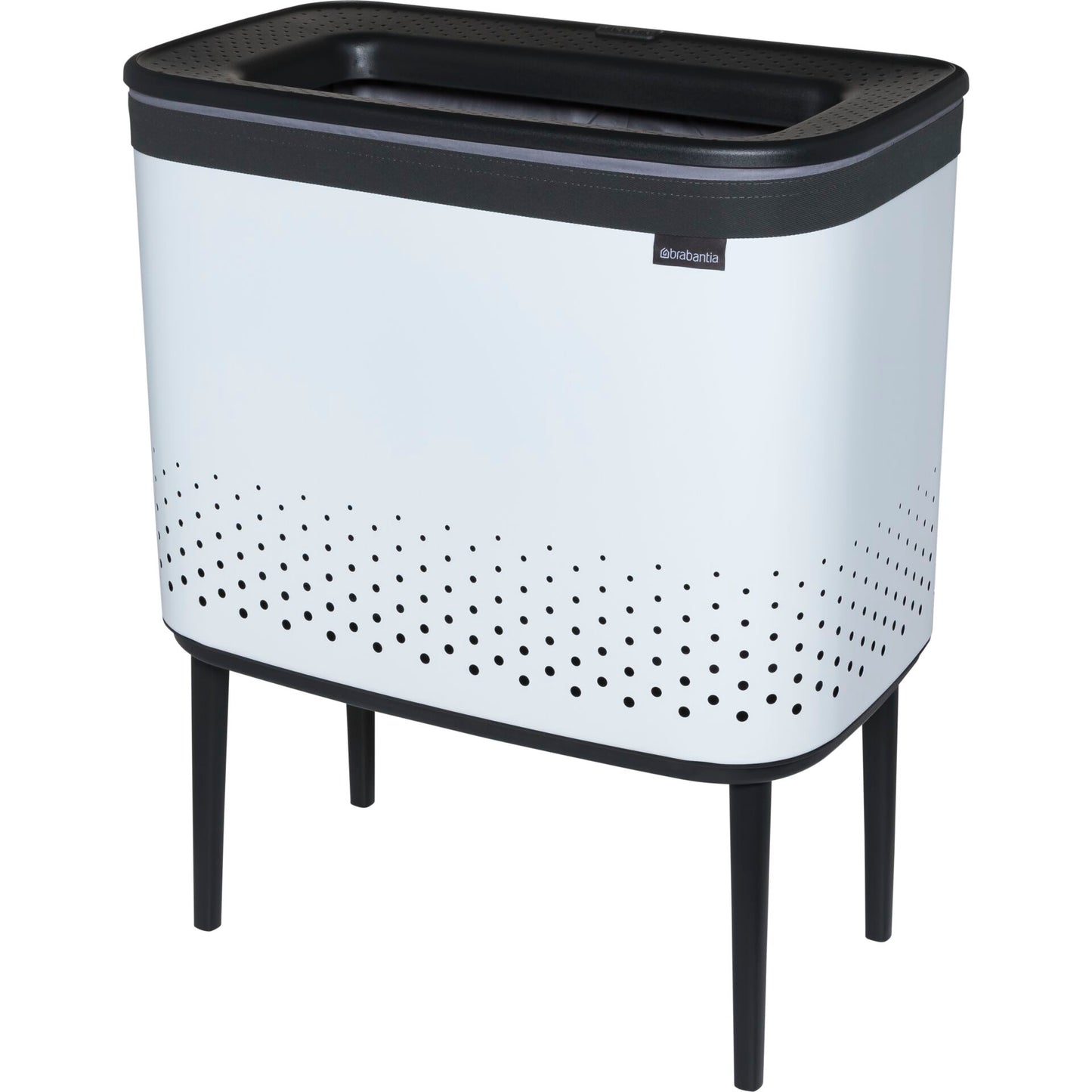 Brabantia Bo Laundry Bin, 60 L white