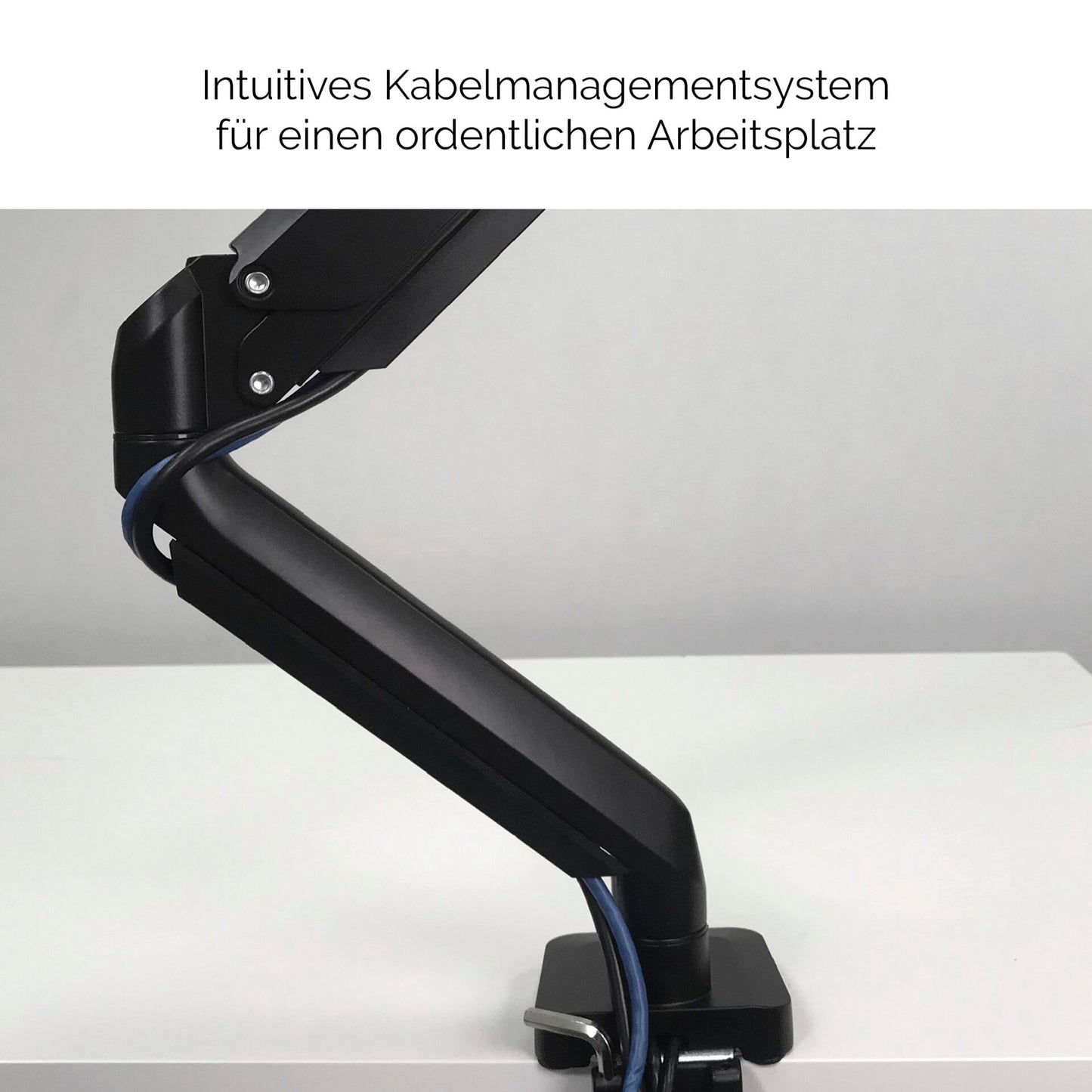 Fellowes Platinum Series Single Monitor Arm white