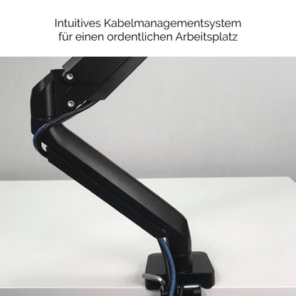 Fellowes Platinum Series Single Monitor Arm white