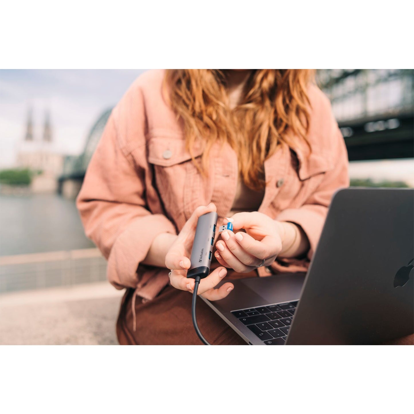 Verbatim USB-C Multiport Hub Four Port USB 3.2 Gen 1