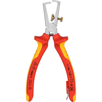 KNIPEX Insulation Stripper with Opening Spring, universal