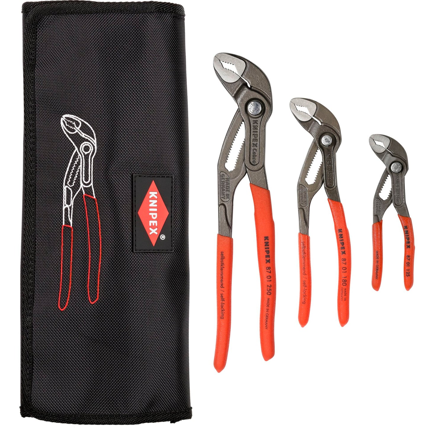 KNIPEX Cobra-Set, 3-piece