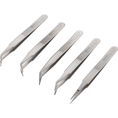 KNIPEX SMD Precision Tweezers Set 5 pieces