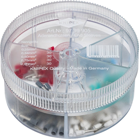 KNIPEX Assortment insulated wire ferrules