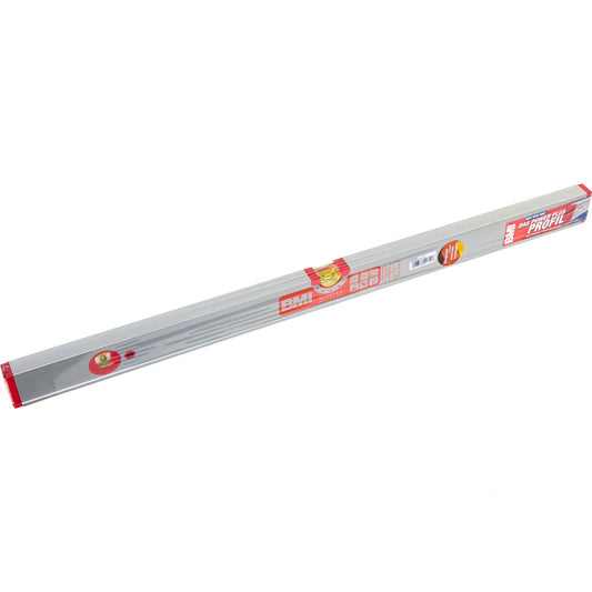BMI Alustar 80cm anodized Aluminium Profile Spirit Level