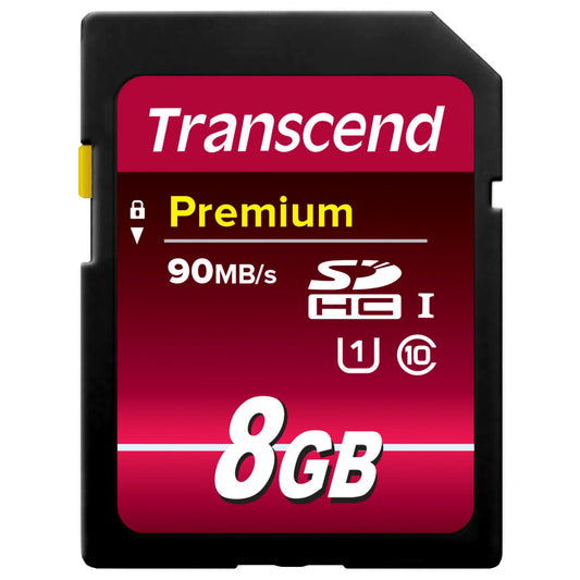 Transcend SDHC               8GB Class 10 UHS-I 400x Premium