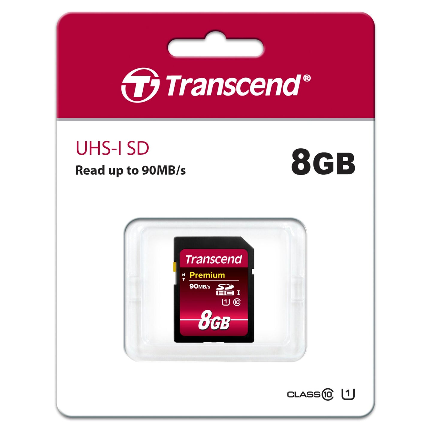 Transcend SDHC               8GB Class 10 UHS-I 400x Premium