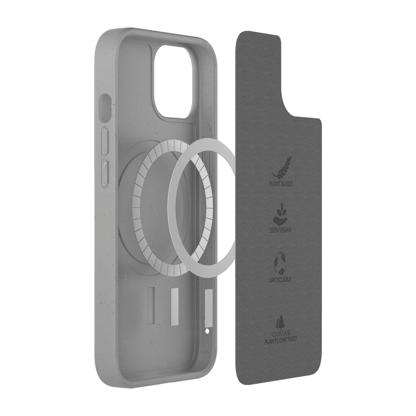 Woodcessories MagSafe Bio Case AM iPhone 13 Grey