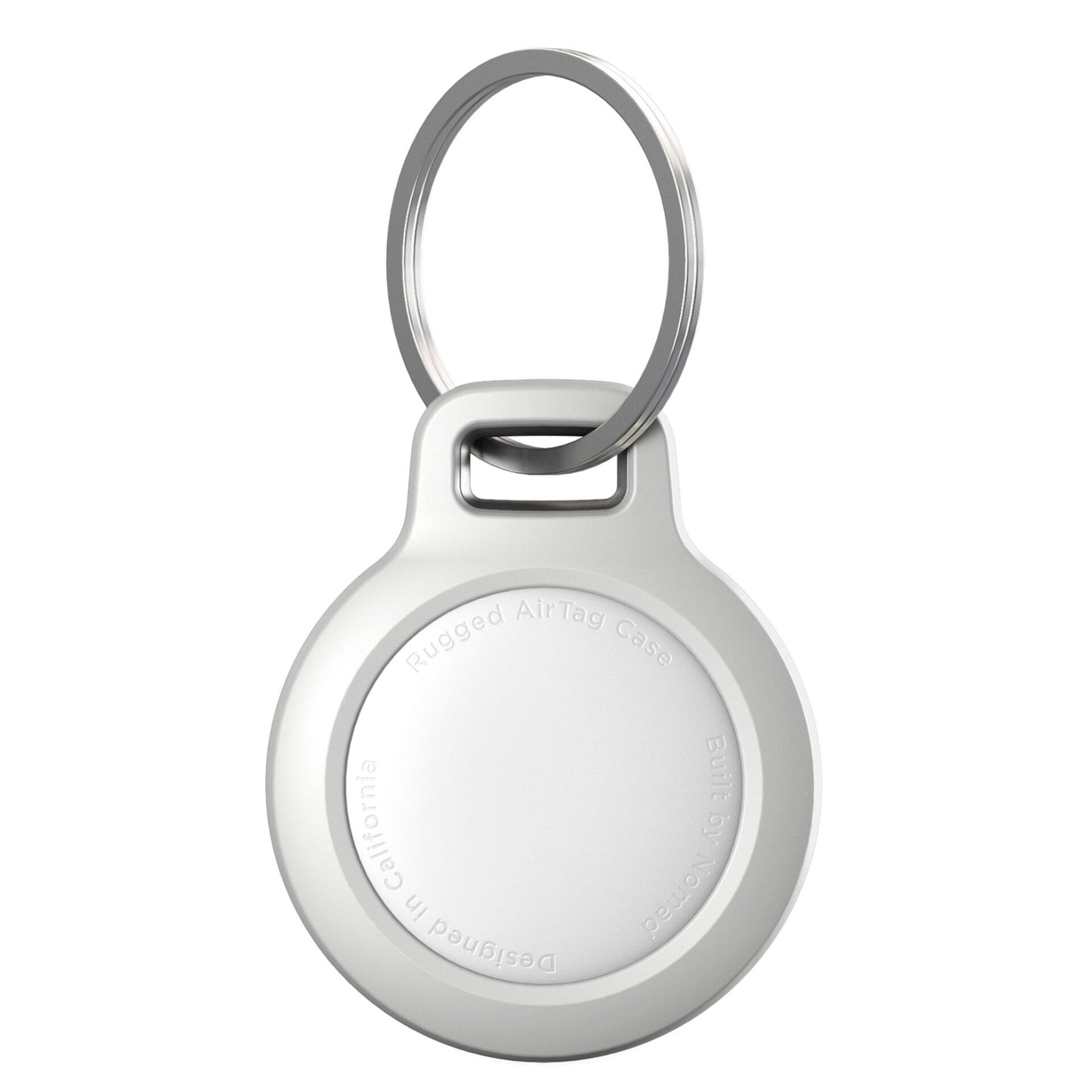 Nomad Rugged Keychain für AirTag White