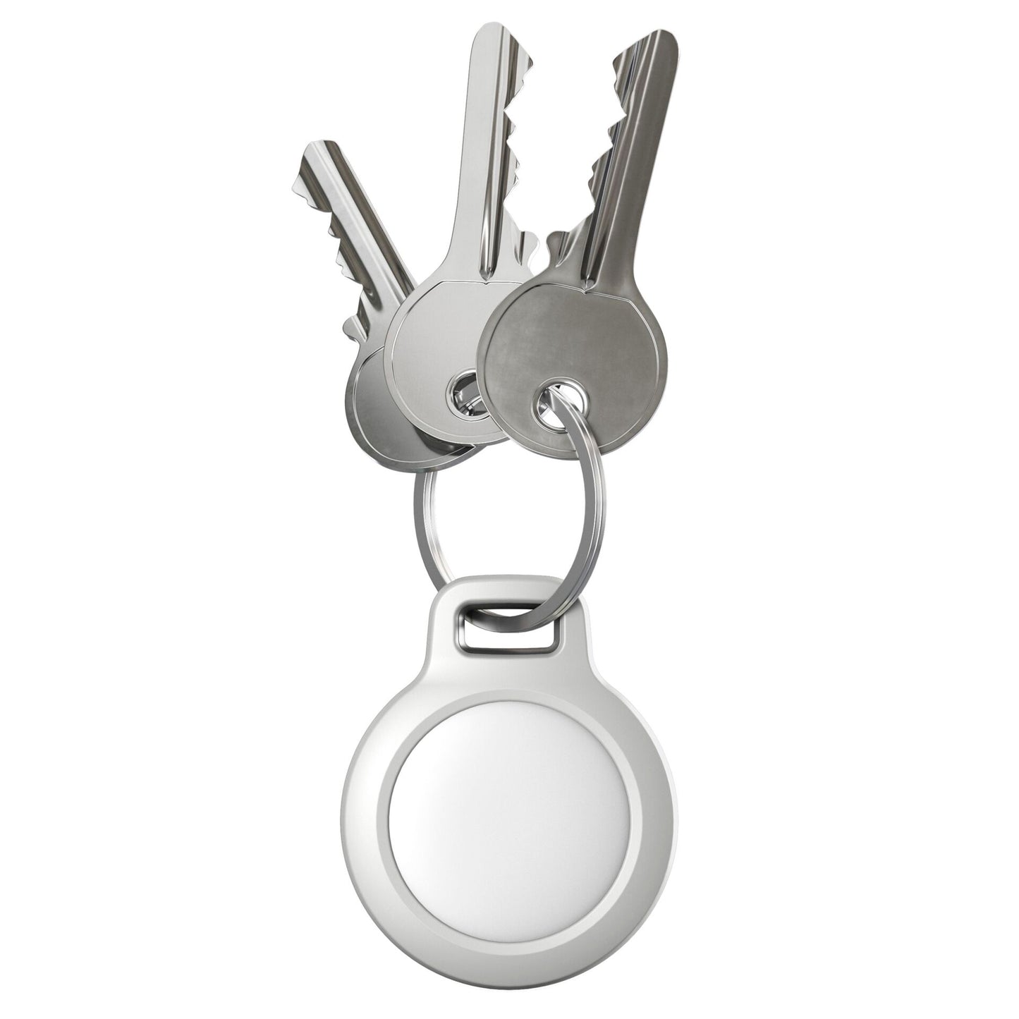 Nomad Rugged Keychain für AirTag White