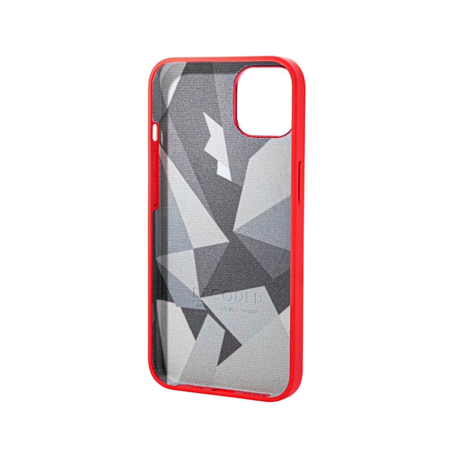 Decoded Silicone Backcover iPhone 13 Brick Red