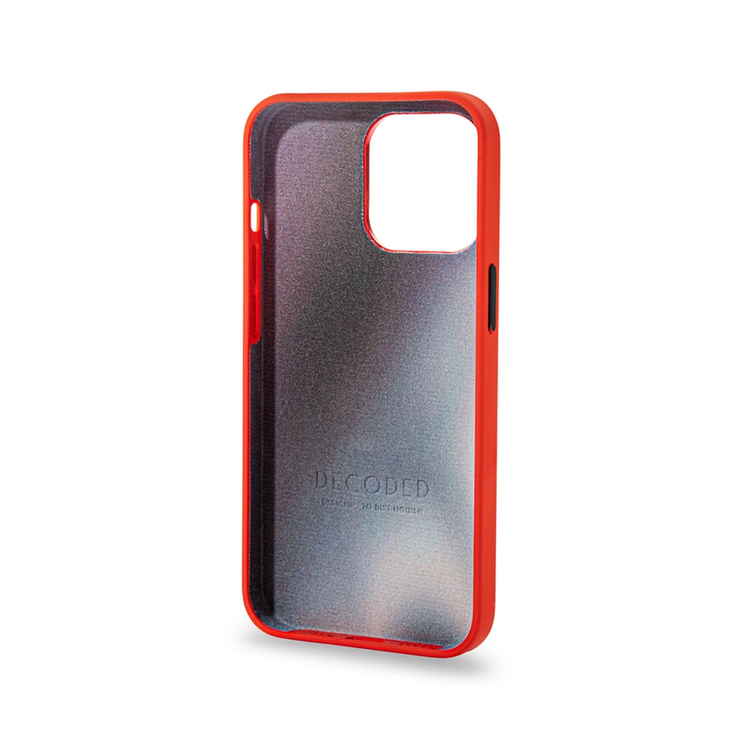 Decoded Silicone Backcover iPhone 13 Pro Brick Red