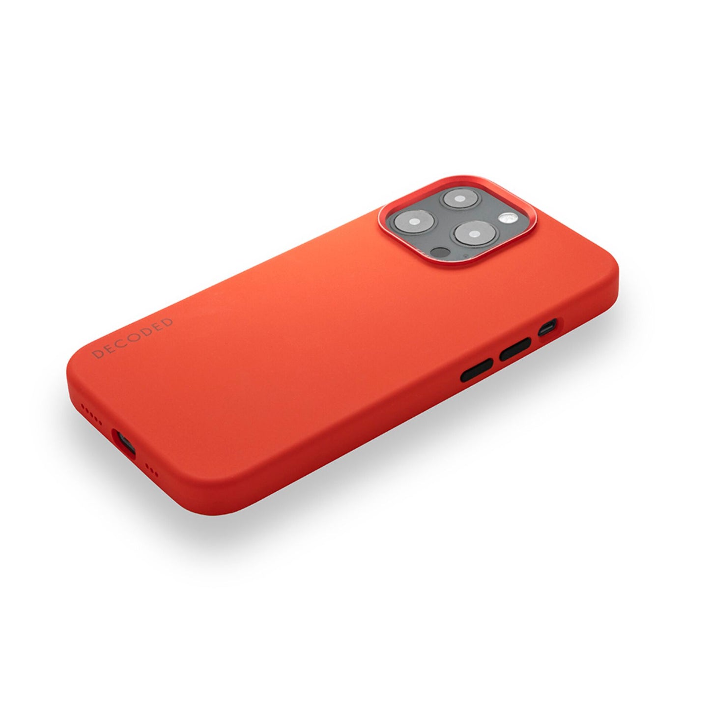 Decoded Silicone Backcover iPhone 13 Pro Brick Red