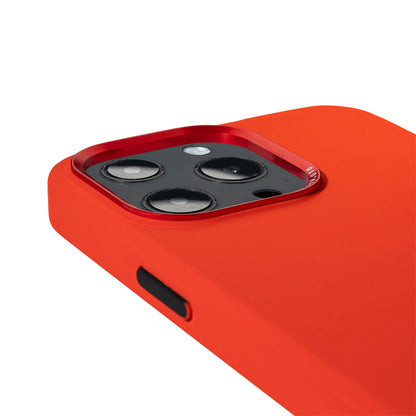 Decoded Silicone Backcover iPhone 13 Pro Max Brick Red
