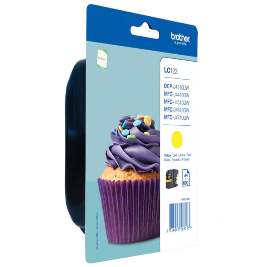 Brother LC-123 Y yellow