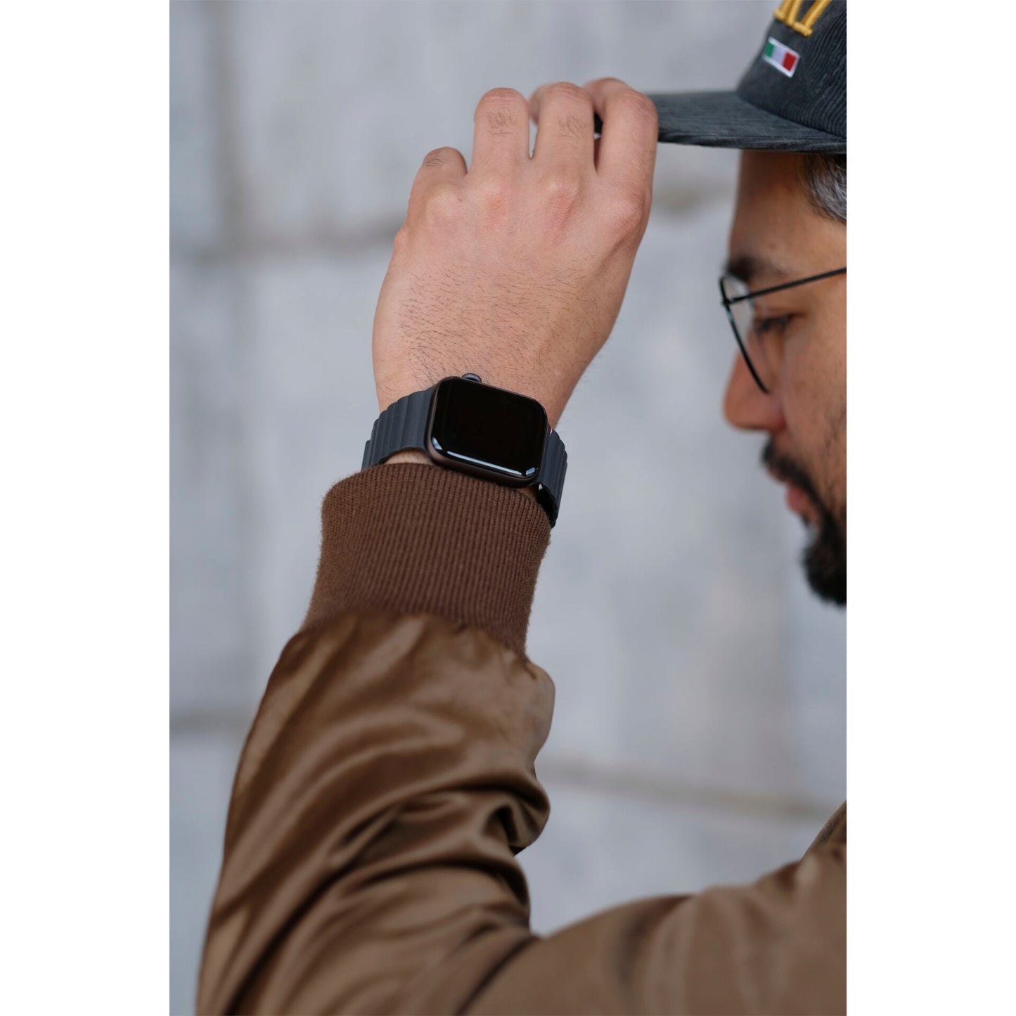 Decoded Silicon Magnet Traction Strap LITE 38/40/41/42mm Charcol