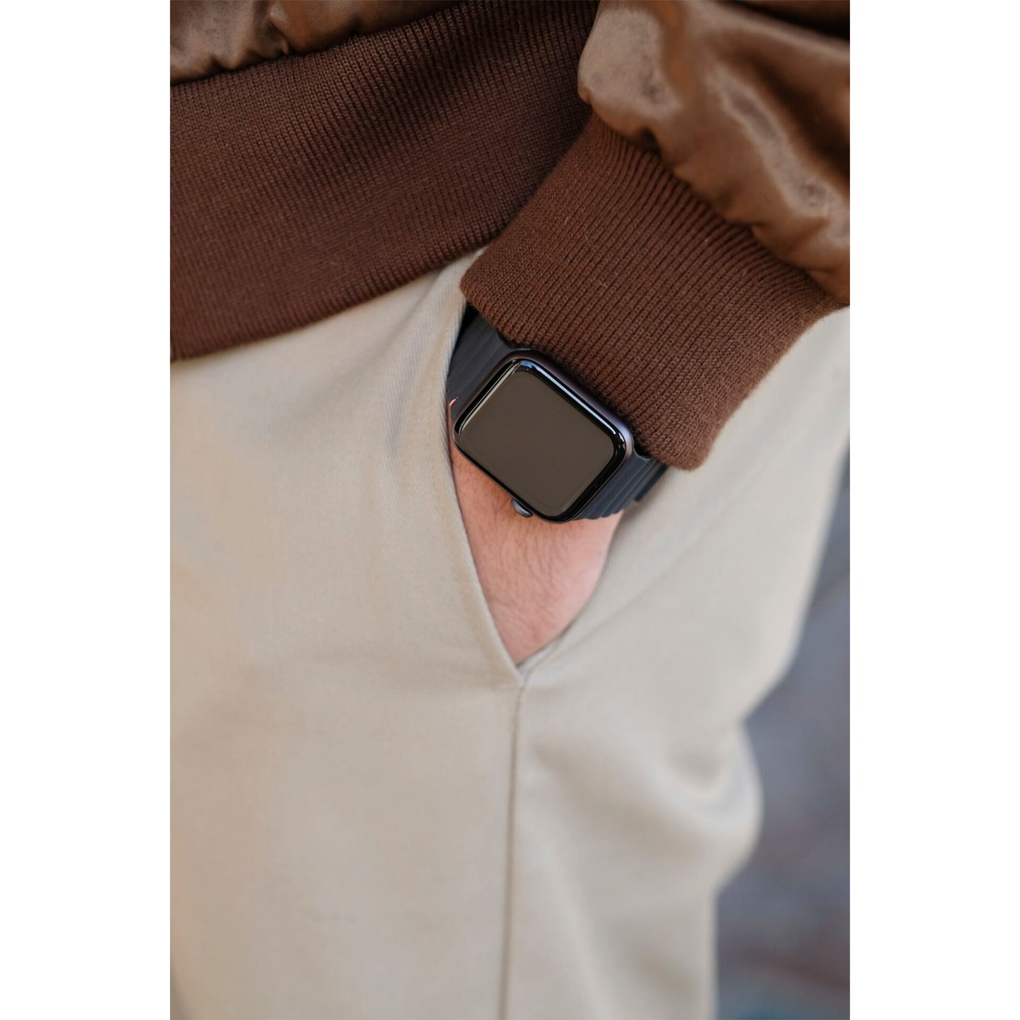 Decoded Silicon Magnet Traction Strap LITE 38/40/41/42mm Charcol