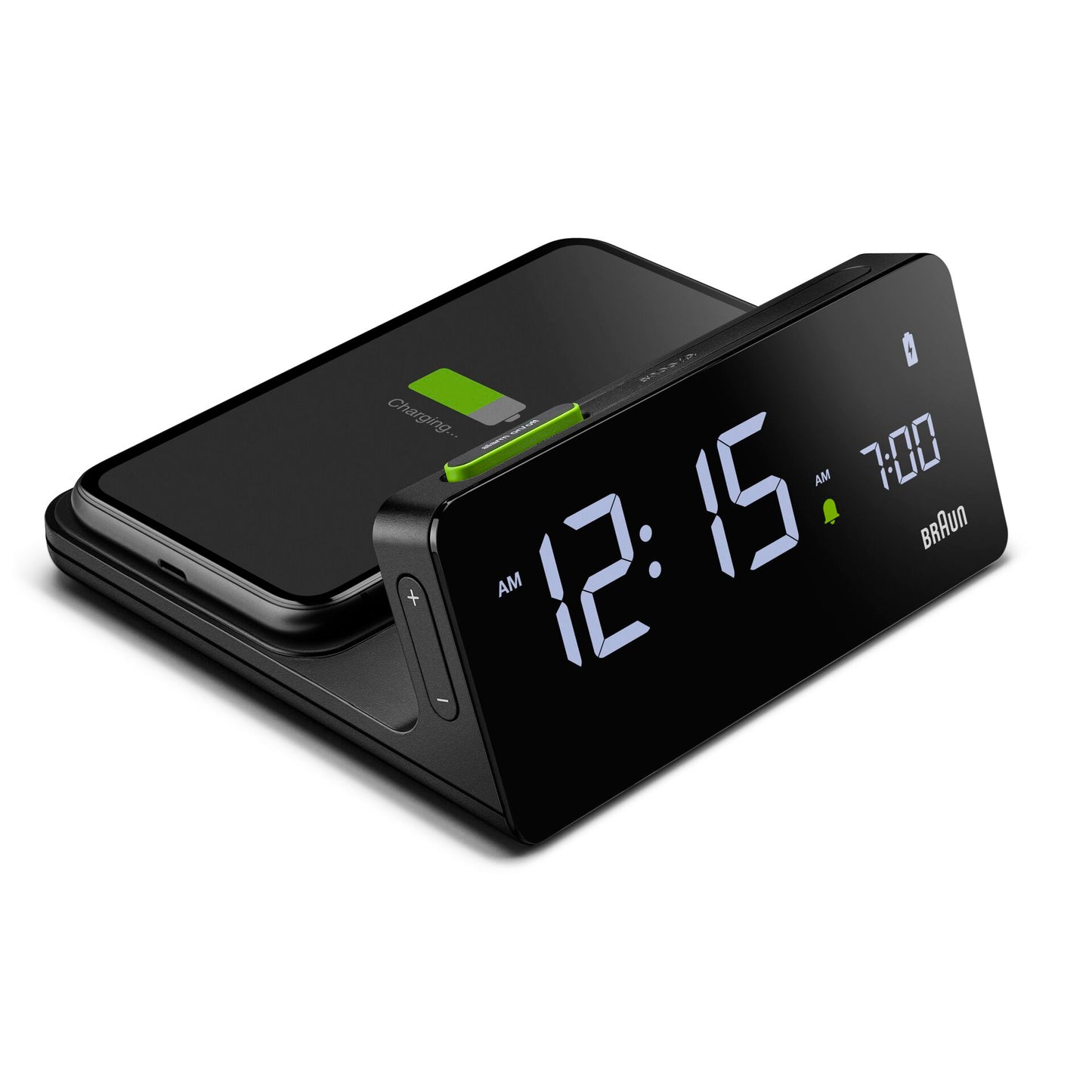 BRAUN BC21 BEU Digital Alarm Clock